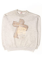 Jesus Will Be Back To Get You Vintage Sweatshirt (1990s)