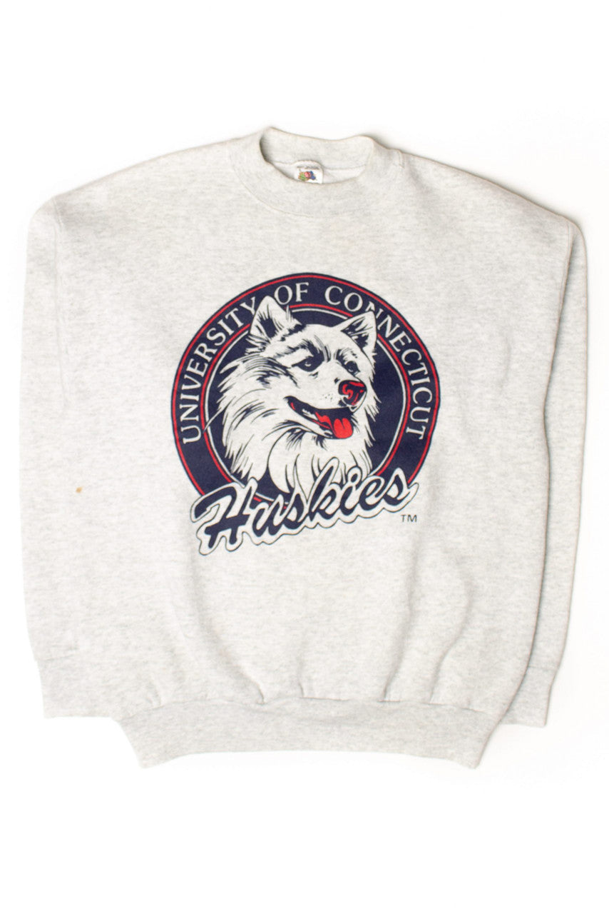 Vintage University Of Connecticut Huskies Sweatshirt (1990s)