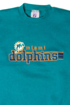 Vintage Embroidered Miami Dolphins Sweatshirt (1990s) 1