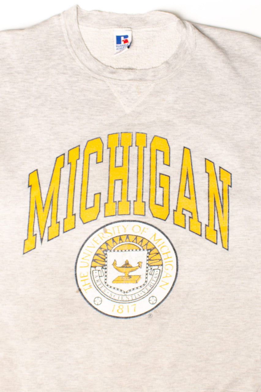 Vintage University Of Michigan Sweatshirt (1990s) 1