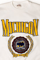 Vintage Michigan Big 10 Patch Sweatshirt (1990s)