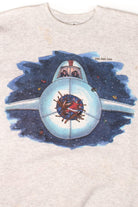 Vintage Far Side Santa Plane Sweatshirt (1990s)