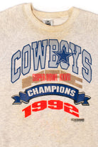 Vintage Dallas Cowboys Super Bowl XXVII Champions Sweatshirt (1992)