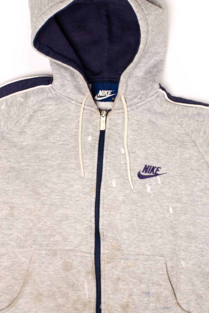Vintage Gray Nike Zip Hoodie (1980s) – Ragstock