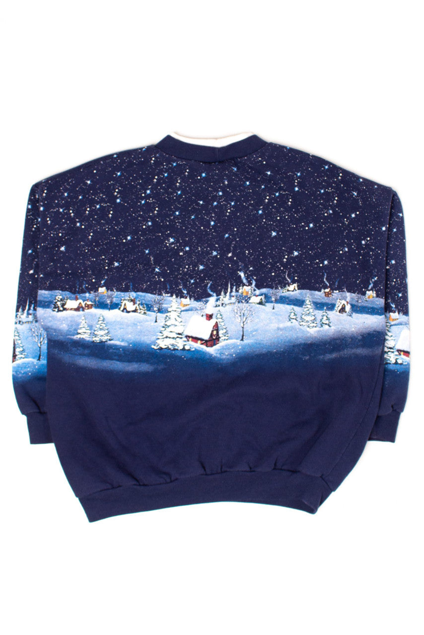 Vintage Winter Angel Sweatshirt (1990s)