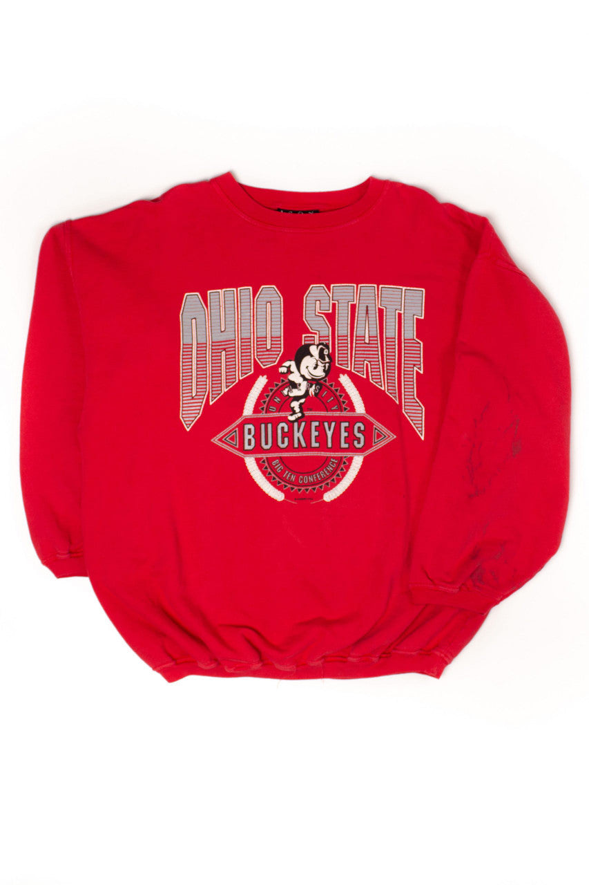 Vintage Ohio State Buckeyes Sweatshirt (1990s) 2