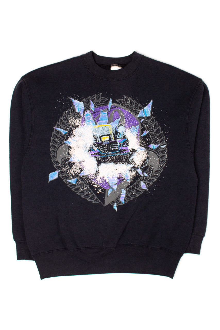 Vintage Polaris 40th Anniversary Snowmobile Sweatshirt (1994)