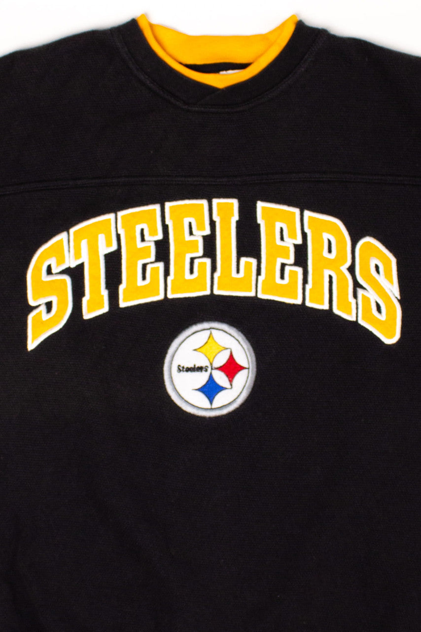 Vintage Textured Pittsburgh Steelers Sweatshirt (1990s)