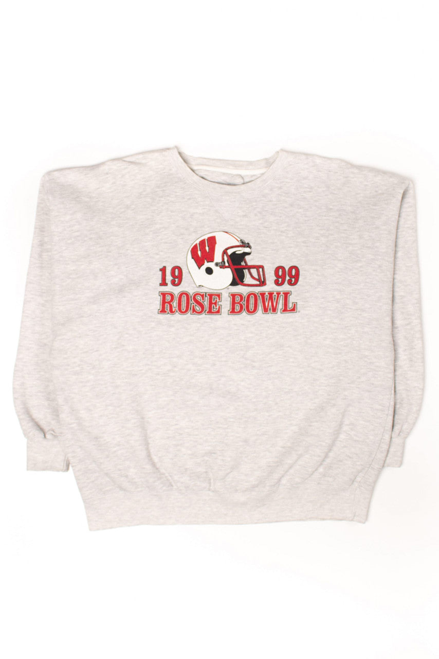 Vintage Wisconsin Badgers Rose Bowl Sweatshirt (1999)