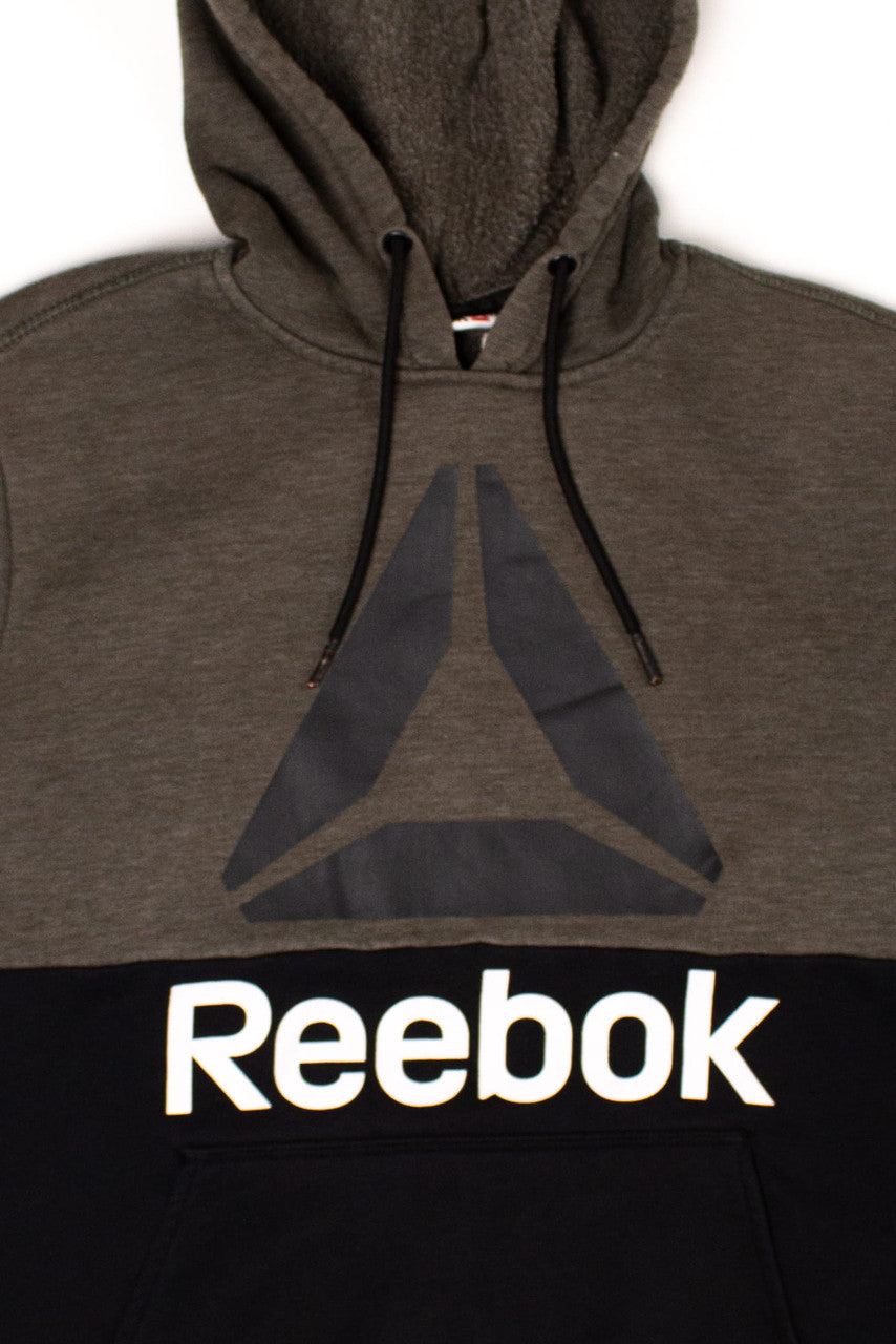 Olive & Black Reebok Hoodie (2010s)