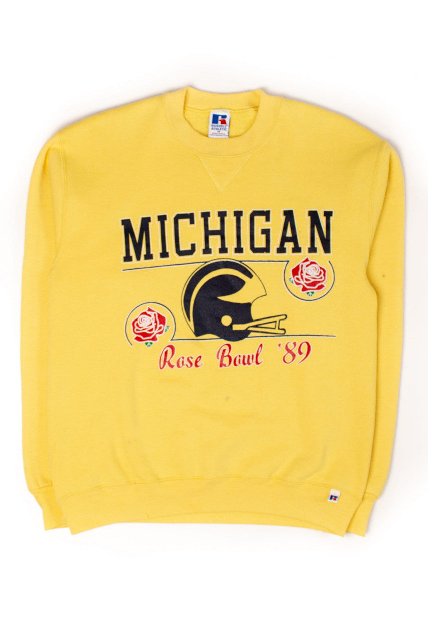 Vintage Michigan Rose Bowl Sweatshirt (1989)