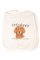 Vintage Retriever Dog Sweatshirt (1988)