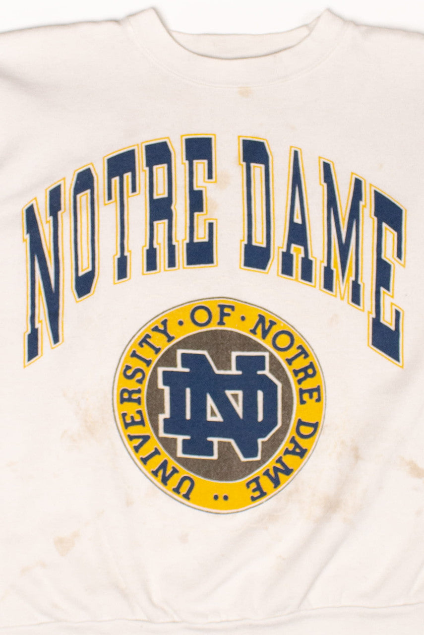 Vintage University Of Notre Dame Sweatshirt (1990s)