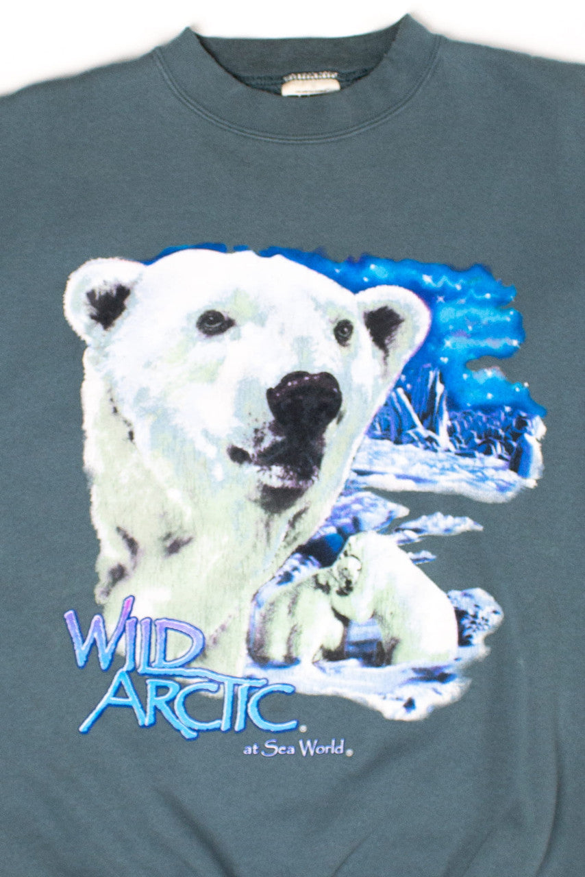 Vintage Wild Arctic At SeaWorld Sweatshirt (1990s)