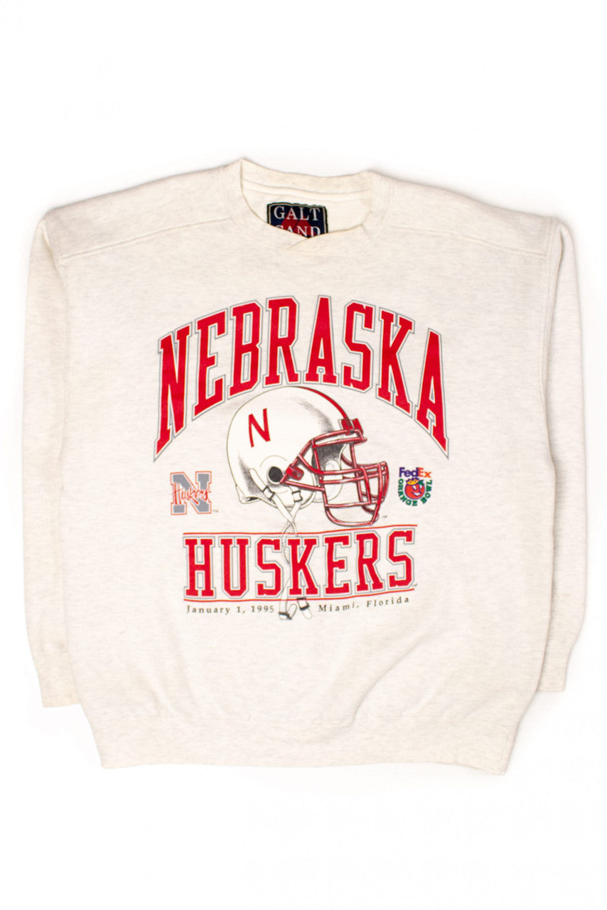 Vintage Nebraska Huskers Orange Bowl Sweatshirt (1995)