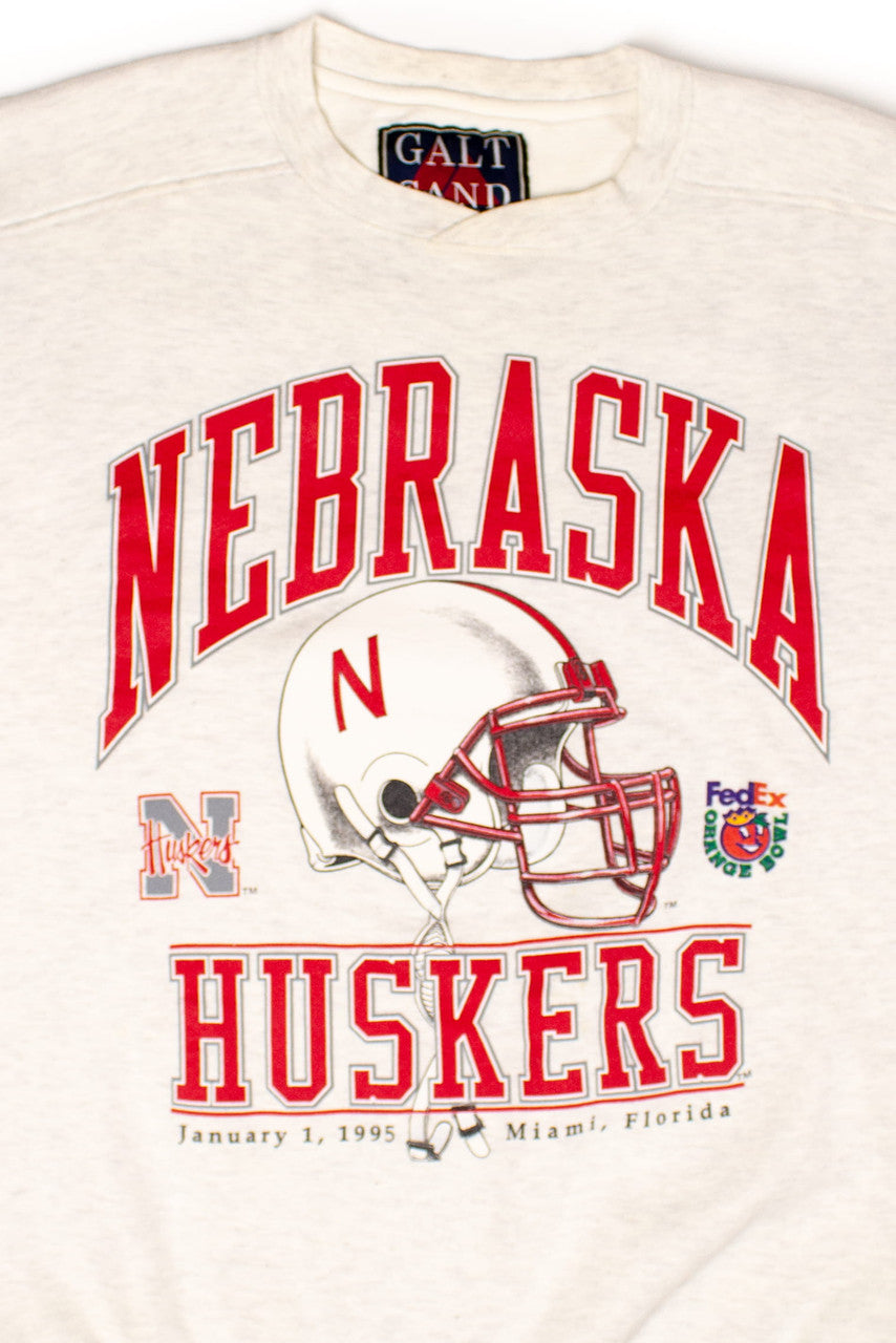 Vintage Nebraska Huskers Orange Bowl Sweatshirt (1995)