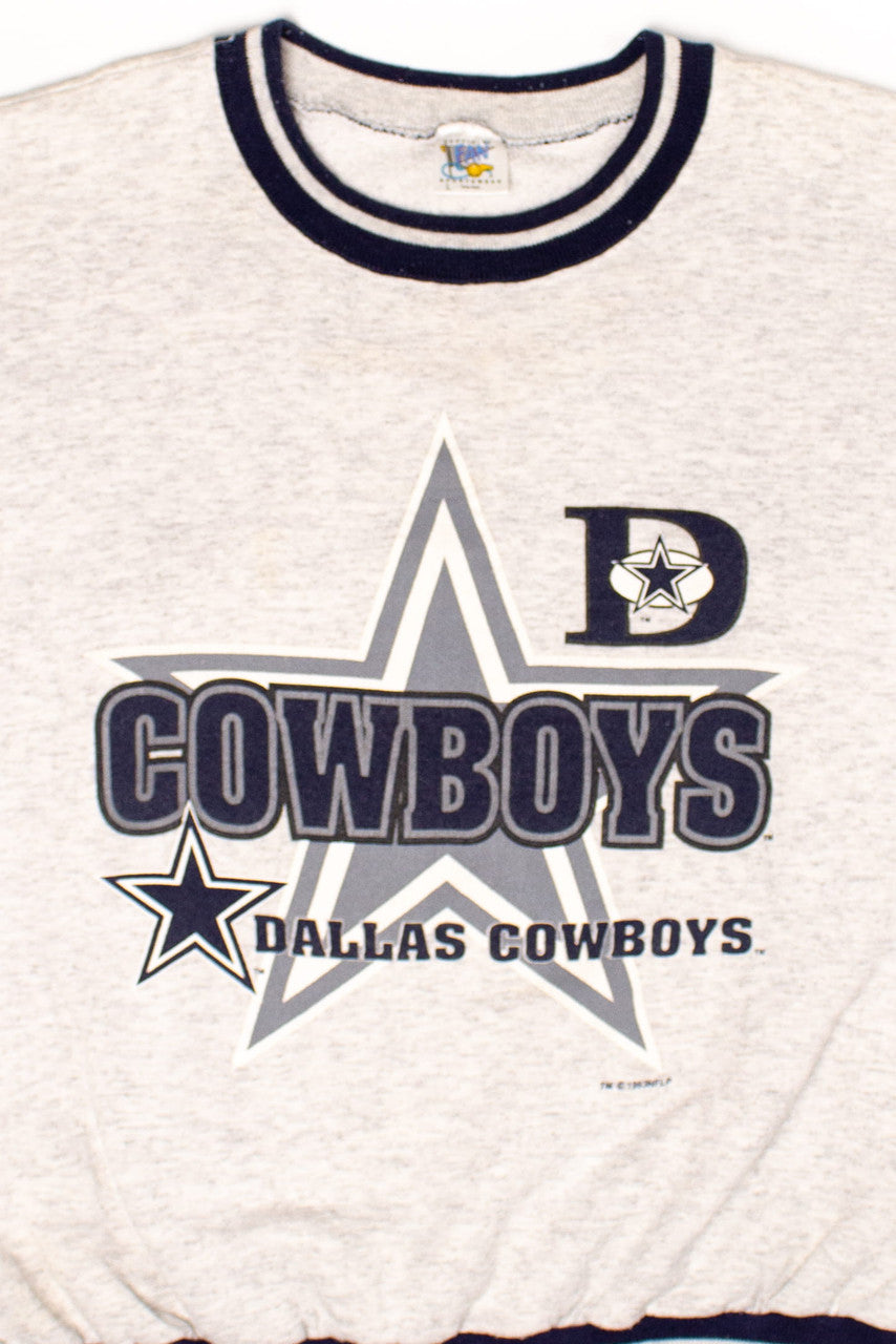 Vintage Dallas Cowboys 'D' Sweatshirt (1993)
