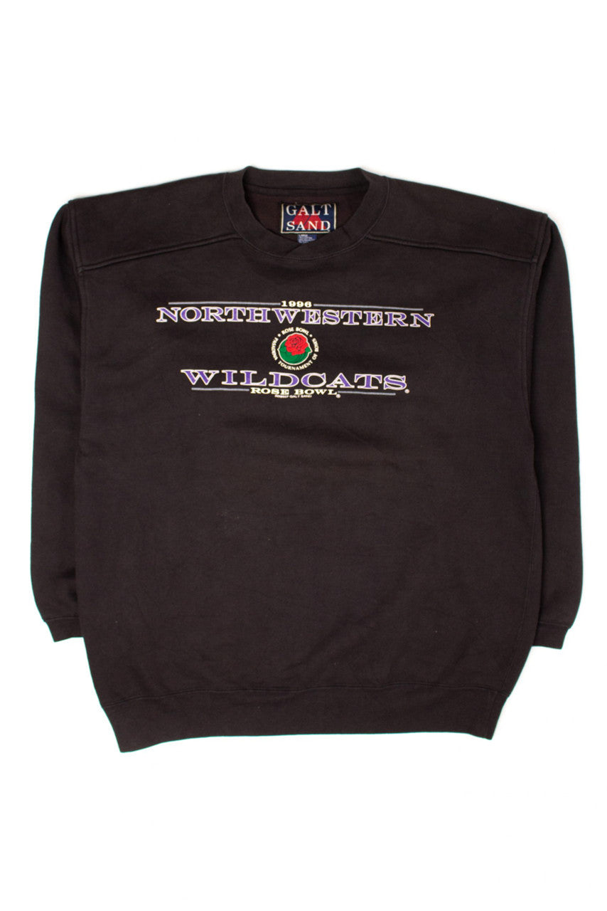 Vintage Northwestern Wildcats Rose Bowl Sweatshirt (1996)