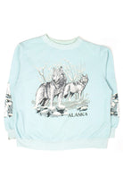Vintage Alaska Wolves Sweatshirt (1990)