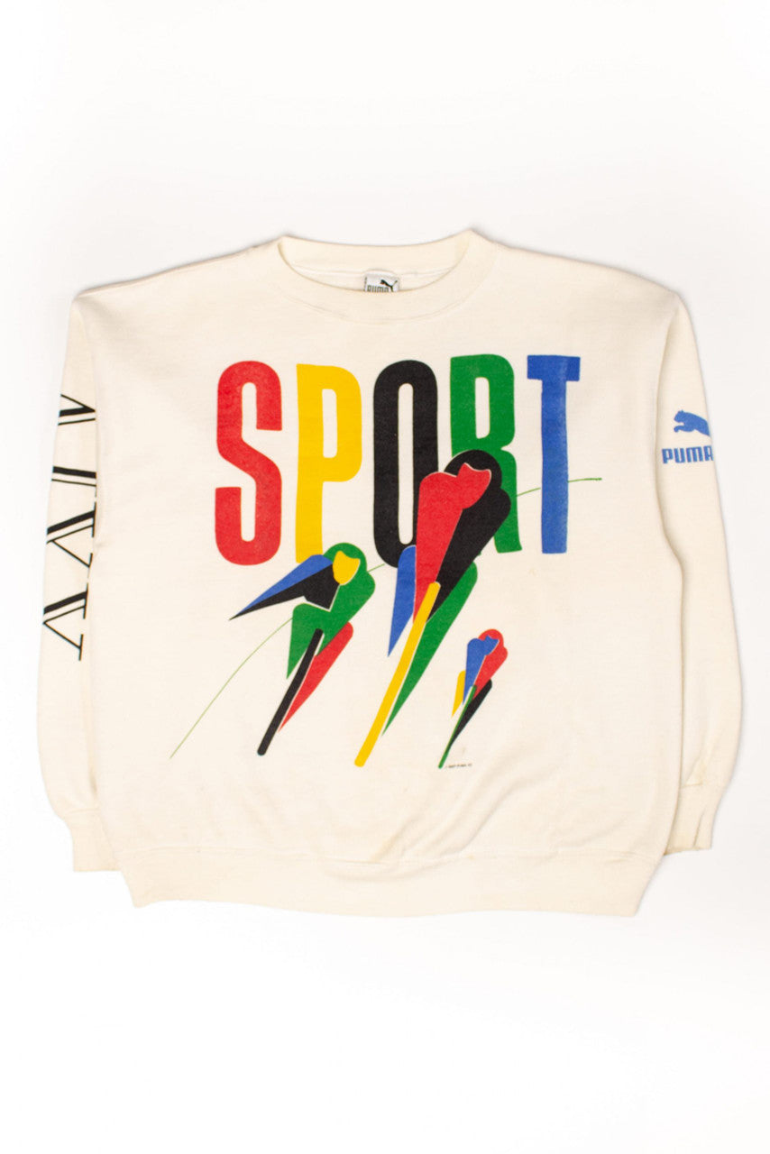 Vintage Puma Sport XXIV Sweatshirt (1987)
