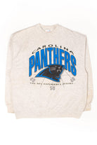 Vintage Carolina Panthers 'The NFL Experience Begins' Sweatshirt (1990s)