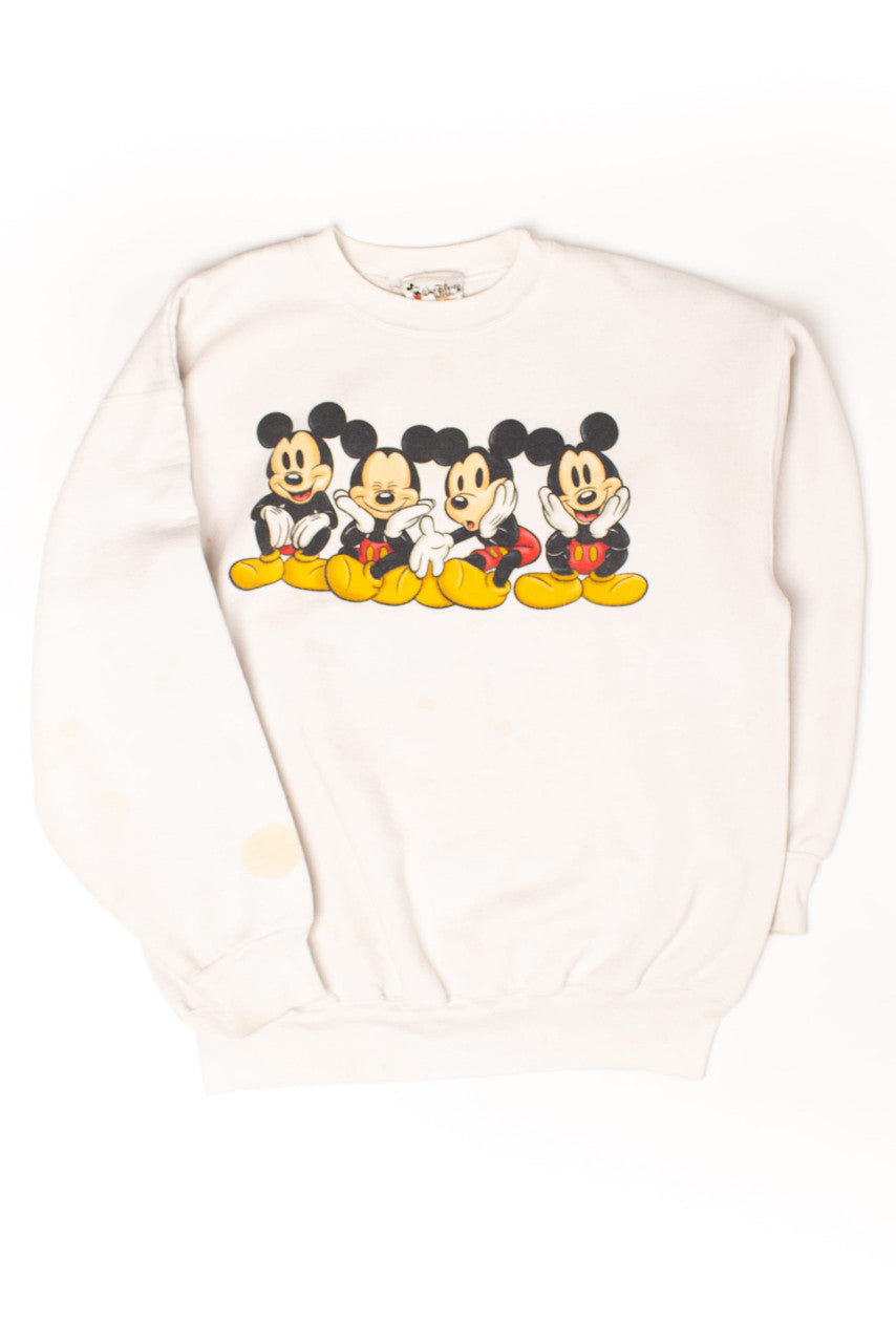 Vintage Four Mickeys Sweatshirt (1990s)
