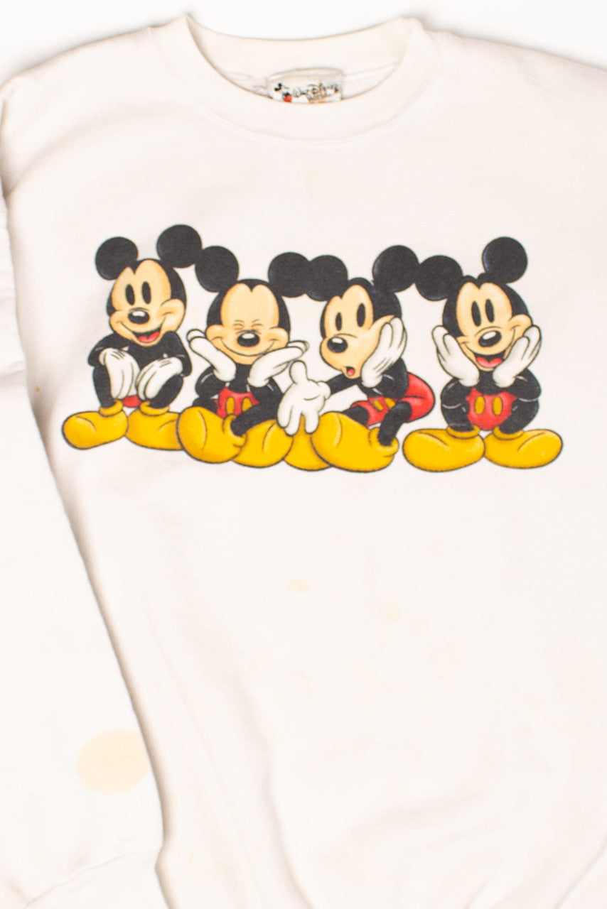 Vintage Four Mickeys Sweatshirt (1990s)