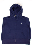 Navy Polo by Ralph Lauren Zip Hoodie (2000s)