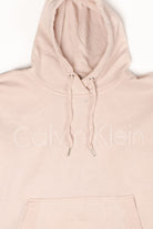 Blush Pink Calvin Klein Hoodie (2000s)