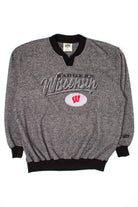 Vintage Wisconsin Badgers Terry Cloth Sweatshirt (1990s)