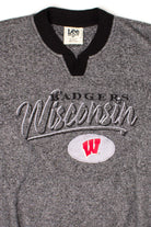 Vintage Wisconsin Badgers Terry Cloth Sweatshirt (1990s)