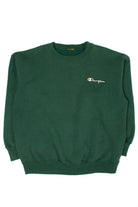 Vintage Dark Green Champion Sweatshirt (1990s)