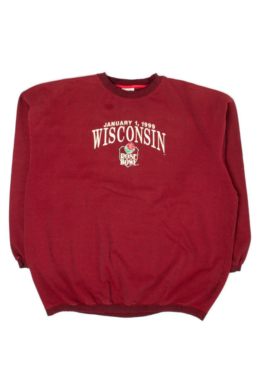 Vintage Wisconsin Rose Bowl Sweatshirt (1999) 1