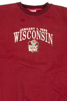 Vintage Wisconsin Rose Bowl Sweatshirt (1999) 1