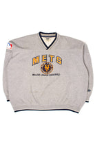 Vintage New York Mets V-Neck Sweatshirt (1990s)