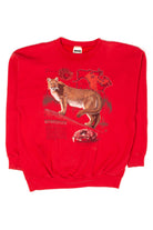 Vintage Mountain Lion Sweatshirt (1990s)