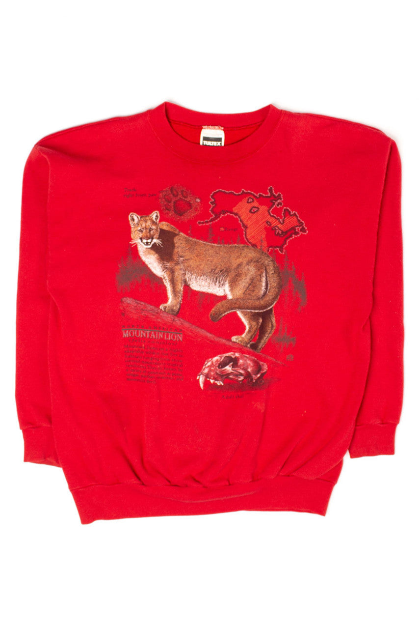 Vintage Mountain Lion Sweatshirt (1990s)