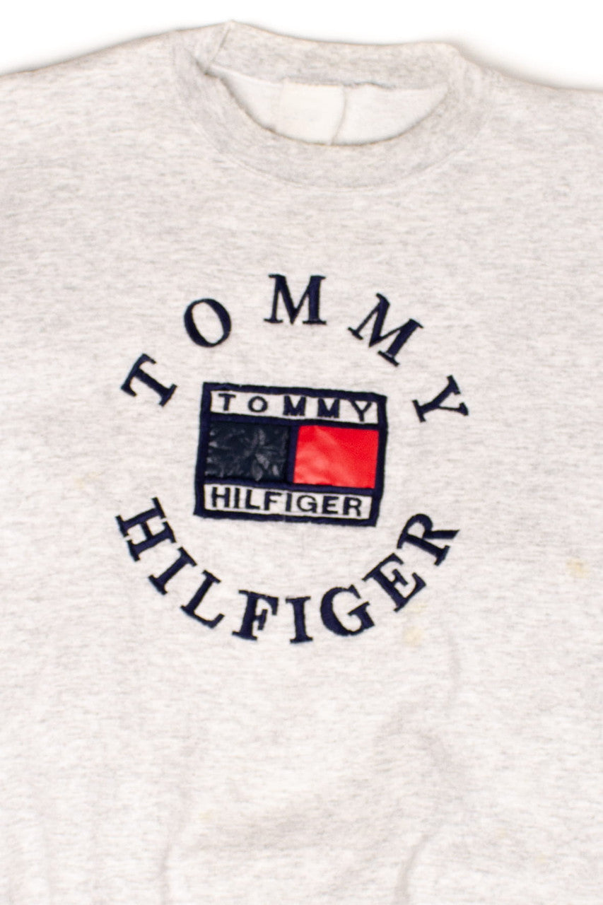Vintage Embroidered Tommy Hilfiger Sweatshirt (1990s)