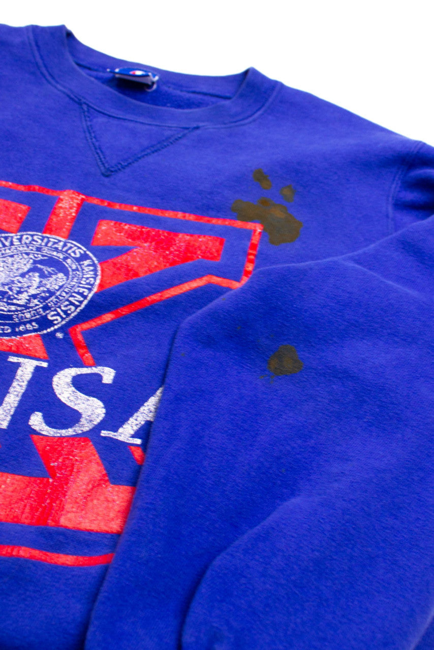 Vintage Kansas University Sweatshirt (1990s) 1