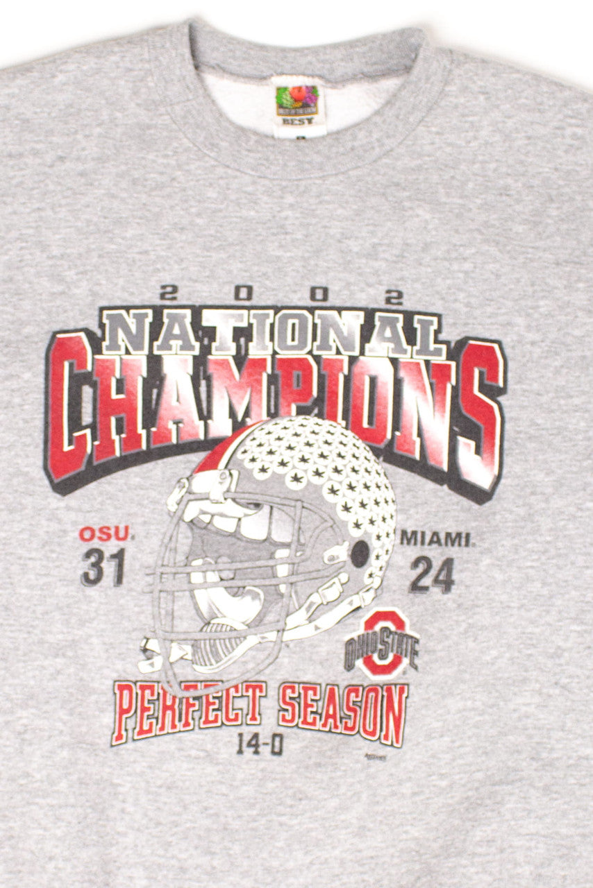 Vintage Ohio State Perfect Season Sweatshirt (2002)