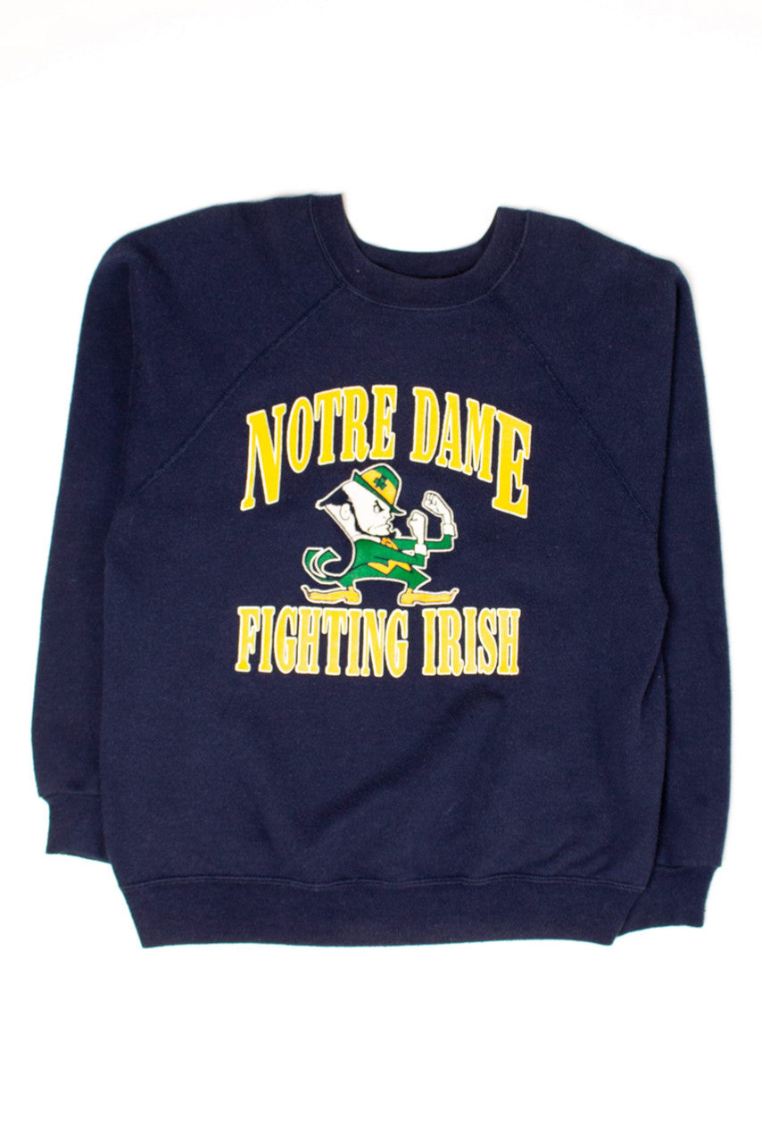 Vintage Notre Dame Fighting Irish Sweatshirt (1990s) 2