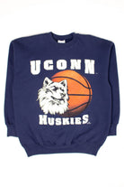 Vintage UConn Huskies Basketball Sweatshirt (1990s)