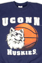 Vintage UConn Huskies Basketball Sweatshirt (1990s)
