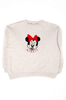 Vintage Embroidered Minnie Mouse Sweatshirt (1990s)