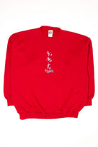 Vintage Embroidered Piglet Sweatshirt (1990s)