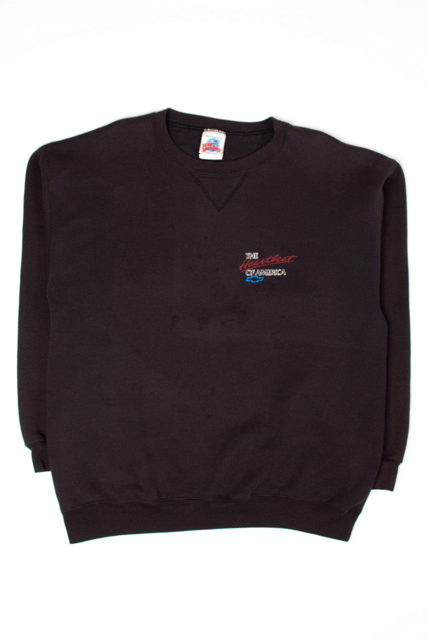 Vintage Chevrolet Heartbeat Of America Sweatshirt (1990s)