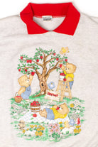Vintage Teddy Bear Apple Tree Sweatshirt (1990s)