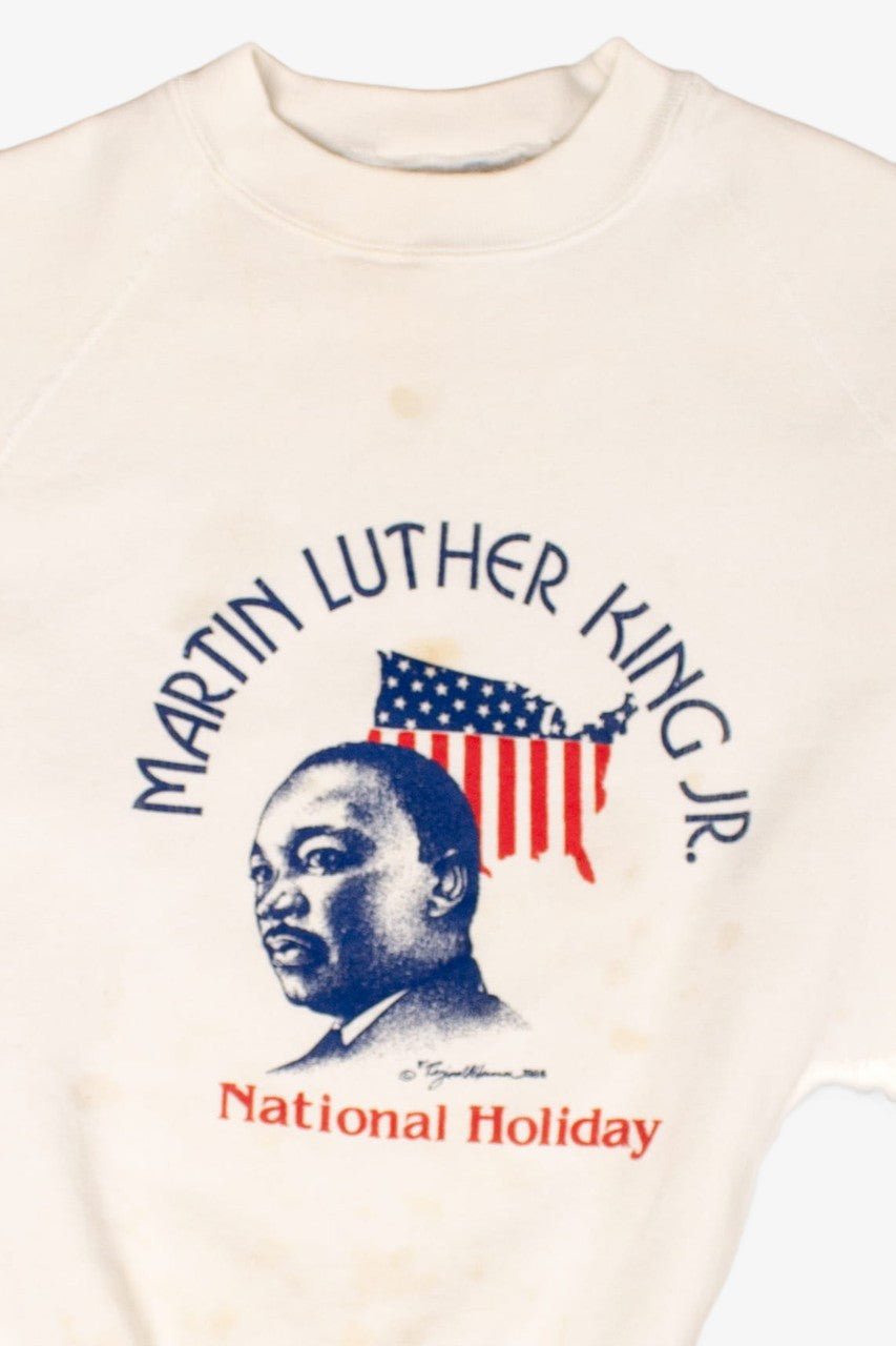 Vintage MLK Jr. National Holiday Sweatshirt (1980s)