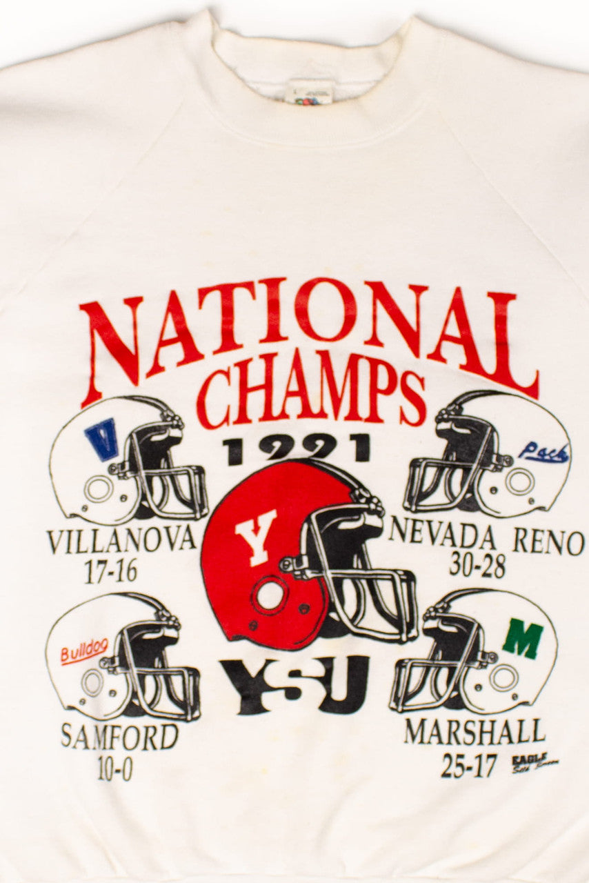Vintage YSU National Champs Sweatshirt (1991)