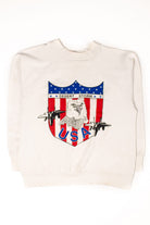 Vintage Desert Storm USA Shield Sweatshirt (1991)